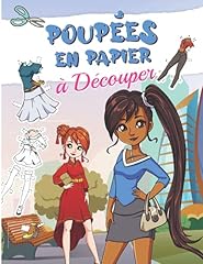 Poupées papier découper d'occasion  Livré partout en France