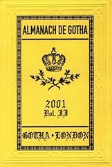 Almanach gotha 2001 d'occasion  Livré partout en France