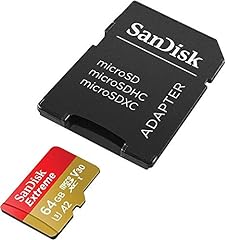 Sandisk extreme microsdxc usato  Spedito ovunque in Italia 