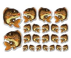 Sticker sheet carp for sale  Delivered anywhere in UK