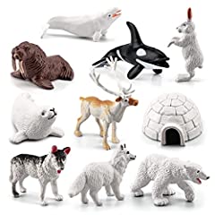 10pcs polar animals for sale  Delivered anywhere in UK