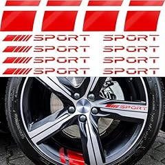 4pcs red wheels for sale  Delivered anywhere in USA 