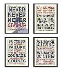 Winston churchill quote for sale  Delivered anywhere in USA 