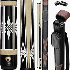 PYTHON - 2- Pieces Pool Cue stick 100% Canadian Maple for sale  Delivered anywhere in UK