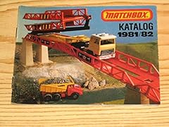 Matchbox katalog 1981 gebraucht kaufen  Wird an jeden Ort in Deutschland