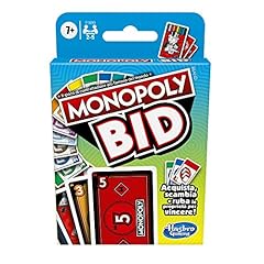 Hasbro monopoly bid usato  Spedito ovunque in Italia 