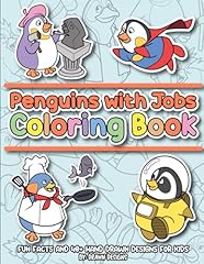 Penguins jobs coloring for sale  Delivered anywhere in USA 