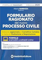 Formulario ragionato del usato  Spedito ovunque in Italia 