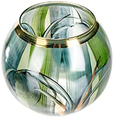 vase verre vert d'occasion  Livré partout en France