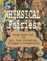Whimsical fairies scrap for sale  Delivered anywhere in UK