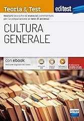 Editest. cultura generale. usato  Spedito ovunque in Italia 