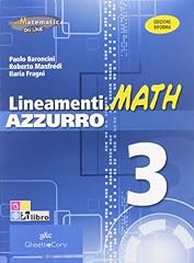 Lineamenti.math azzurro ediz. usato  Spedito ovunque in Italia 