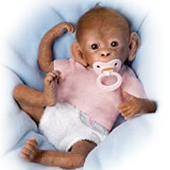 Coco So Truly Real Baby Monkey Doll by The Bradford for sale  Delivered anywhere in Canada