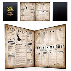 Back poster anniversaire d'occasion  Livré partout en France
