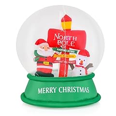 inflatable snow globe christmas for sale  Delivered anywhere in UK