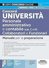 Concorsi università. personal usato  Spedito ovunque in Italia 