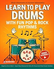 Learn play drums for sale  Delivered anywhere in USA 