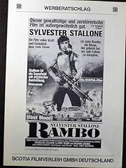 Rambo sylvester stallone gebraucht kaufen  Wird an jeden Ort in Deutschland