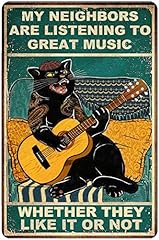 Funny cat guitar for sale  Delivered anywhere in USA 
