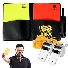Kit cartellini arbitro usato  Spedito ovunque in Italia 