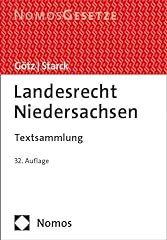 Landesrecht niedersachsen text gebraucht kaufen  Wird an jeden Ort in Deutschland