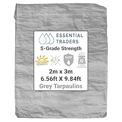 Grey lightweight tarpaulin for sale  Delivered anywhere in UK