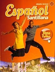 Español santillana student for sale  Delivered anywhere in USA 