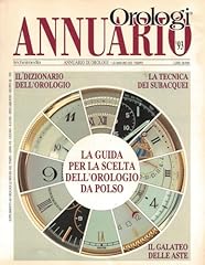 Annuario orologi supplemento usato  Spedito ovunque in Italia 