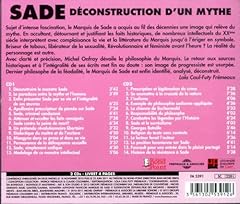 Sade deconstruction mythe d'occasion  Livré partout en France