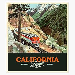 Print california zephyr for sale  Delivered anywhere in USA 