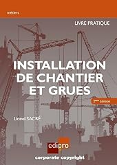 Installation chantier grues d'occasion  Livré partout en Belgiqu