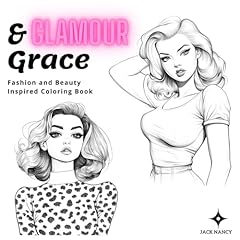Glamour grace coloring usato  Spedito ovunque in Italia 