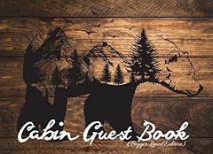 Cabin guest book for sale  Delivered anywhere in USA 