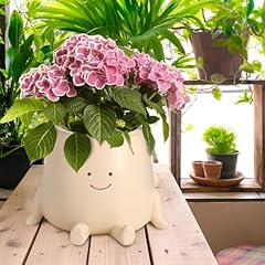 Smiley face planter for sale  Delivered anywhere in UK