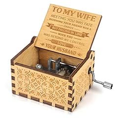 Wood music box for sale  Delivered anywhere in USA 