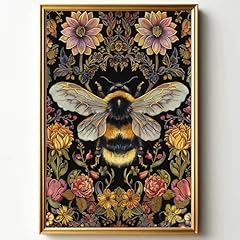 Flower bee canvas for sale  Delivered anywhere in USA 