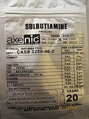 Axenic 20g sulbutiamine for sale  Delivered anywhere in Ireland