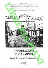 Deportazione sterminio. saggi usato  Spedito ovunque in Italia 