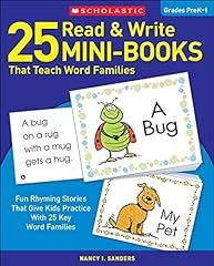 25 Read & Write Mini-Books That Teach Word Families: for sale  Delivered anywhere in USA 