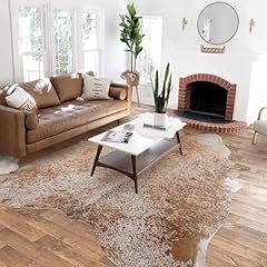 Cowhide rug faux for sale  Delivered anywhere in USA 