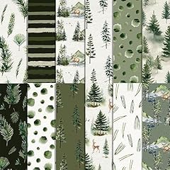Waldmuster scrapbooking papier gebraucht kaufen  Wird an jeden Ort in Deutschland