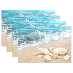 Ffy placemats beach for sale  Delivered anywhere in UK