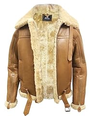 Mens shearling bomber for sale  Delivered anywhere in UK