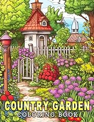Country garden coloring for sale  Delivered anywhere in UK