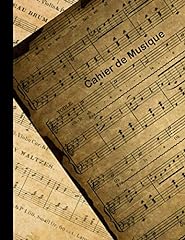 Cahier musique feuilles d'occasion  Livré partout en France