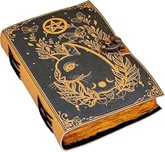 Grimoire journal leather for sale  Delivered anywhere in UK