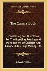 Canary book containing for sale  Delivered anywhere in UK