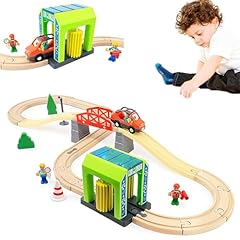 Wooden train set for sale  Delivered anywhere in USA 