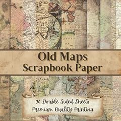 Old maps scrapbook for sale  Delivered anywhere in UK