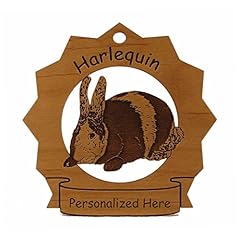 Harlequin rabbit ornament for sale  Delivered anywhere in USA 